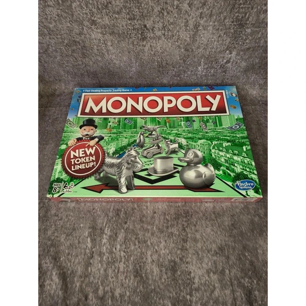 New Sealed 2016 Monopoly New Token Lineup Board Game